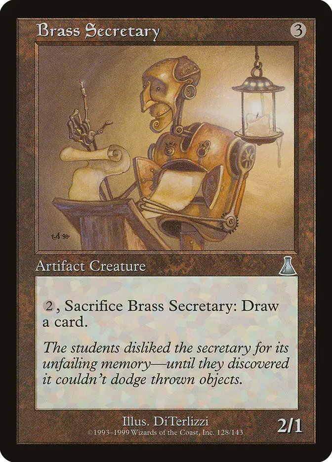 Brass Secretary (Urza