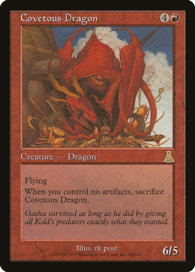 Covetous Dragon (Urza