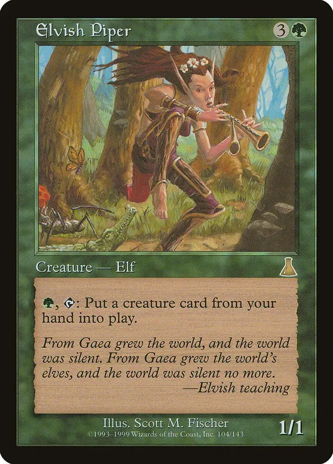 Elvish Piper (Urza