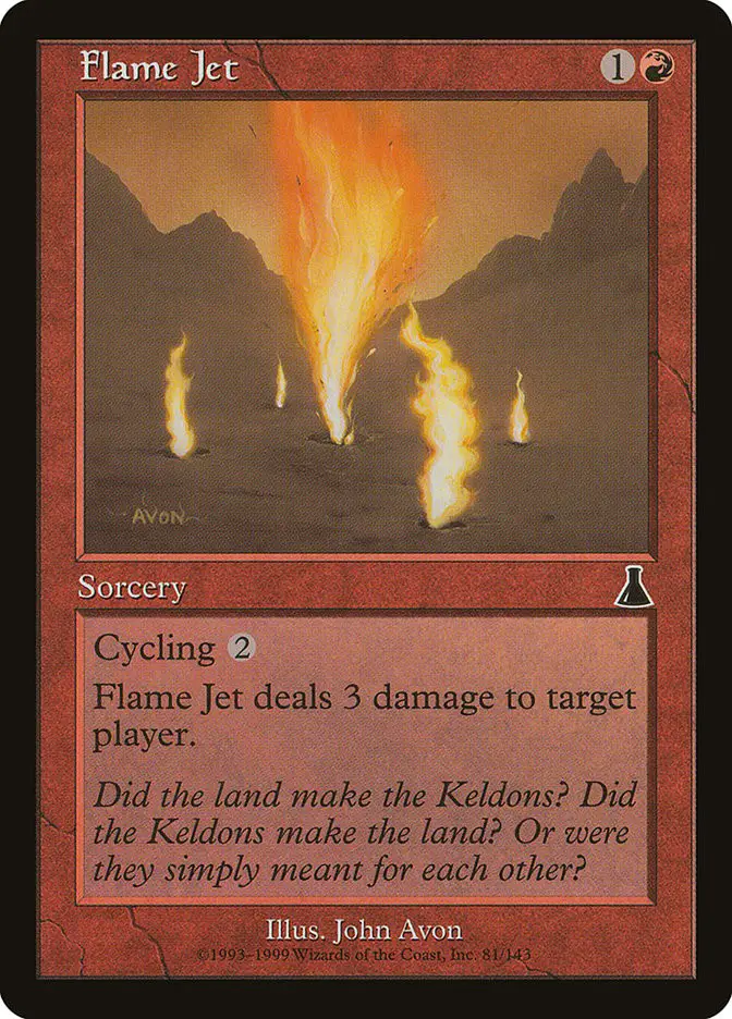 Flame Jet (Urza