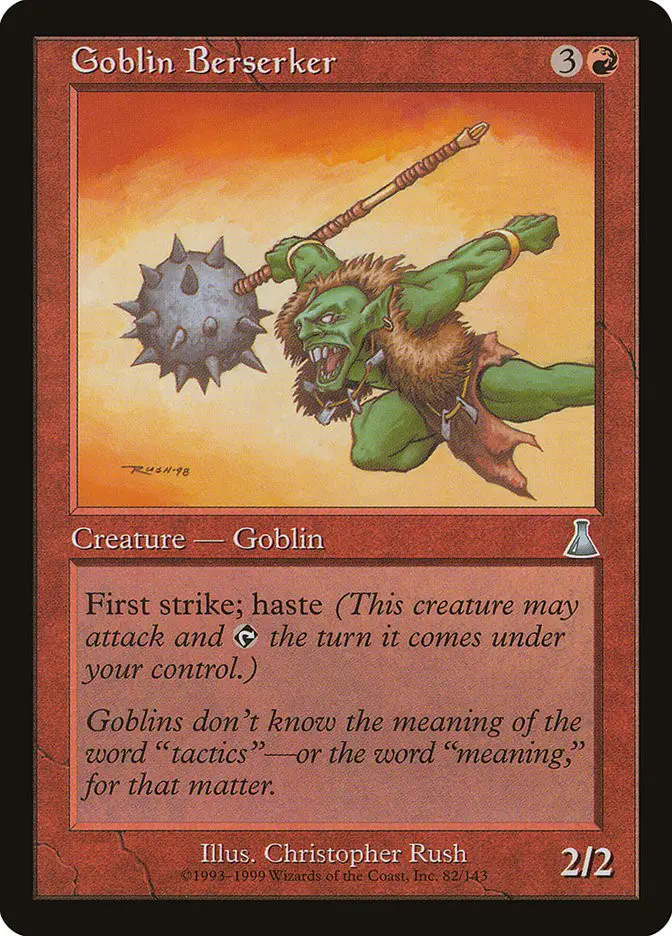 Goblin Berserker (Urza