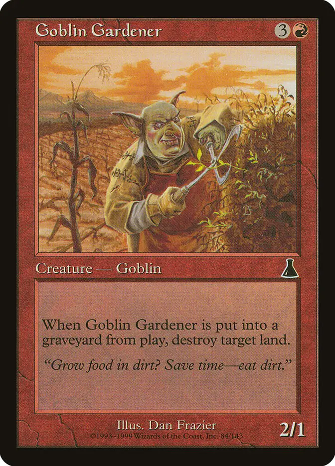 Goblin Gardener (Urza