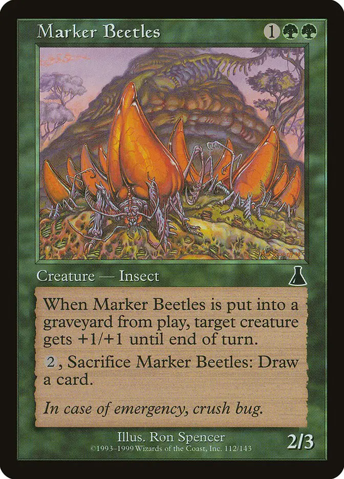Marker Beetles (Urza