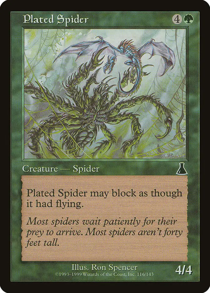 Plated Spider (Urza