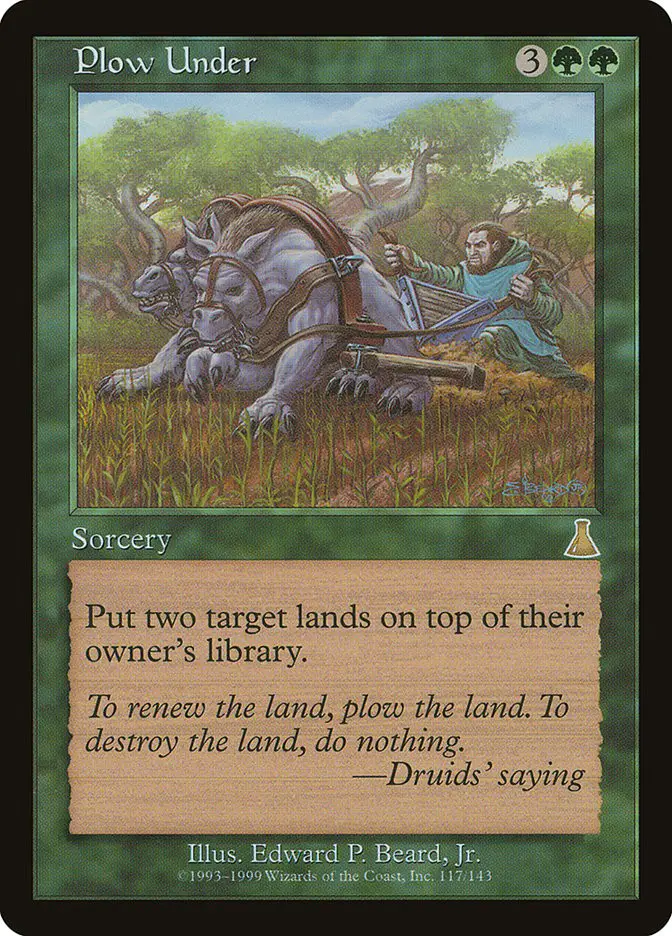 Plow Under (Urza