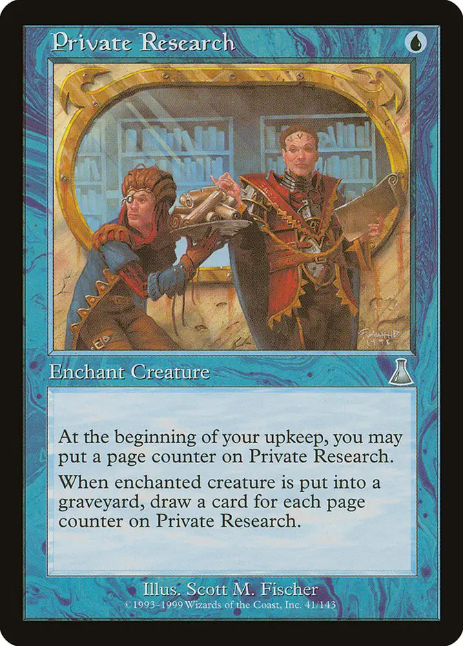 Private Research (Urza