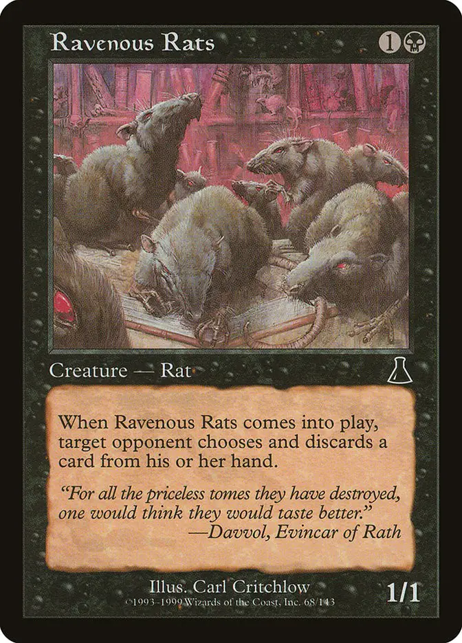 Ravenous Rats (Urza