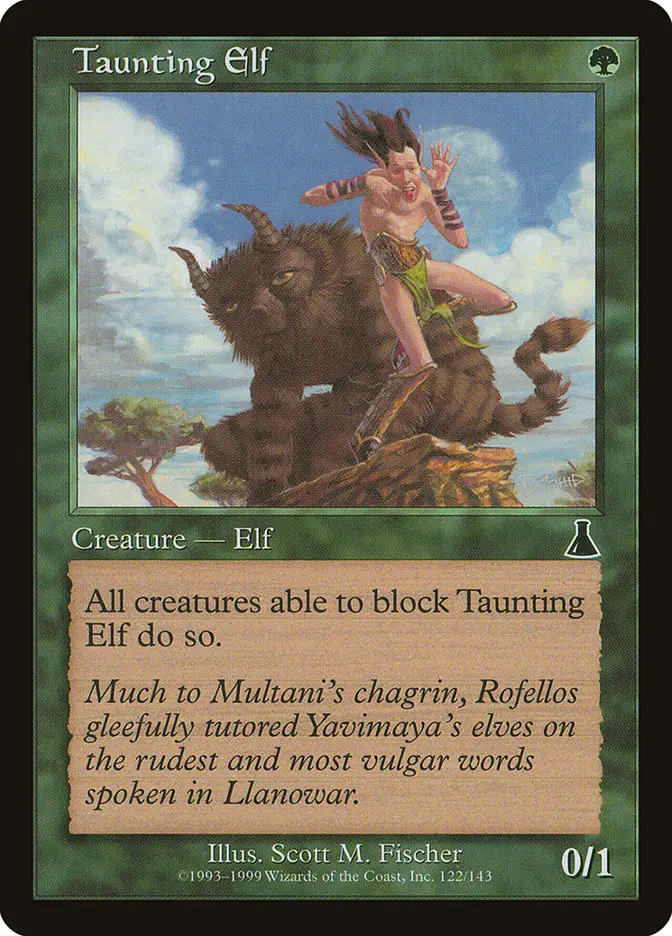 Taunting Elf (Urza