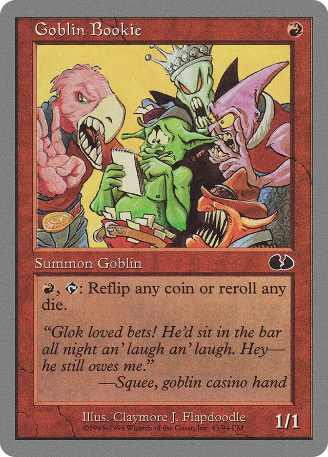 Goblin Bookie (Unglued)