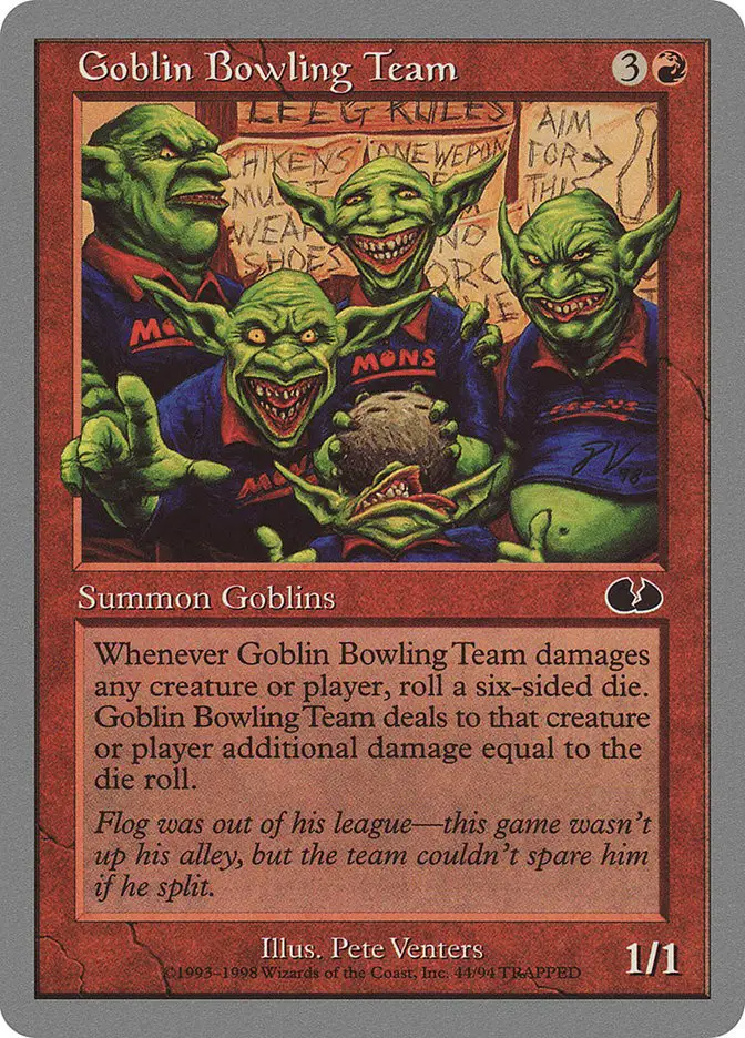 Goblin Bowling Team (Unglued)