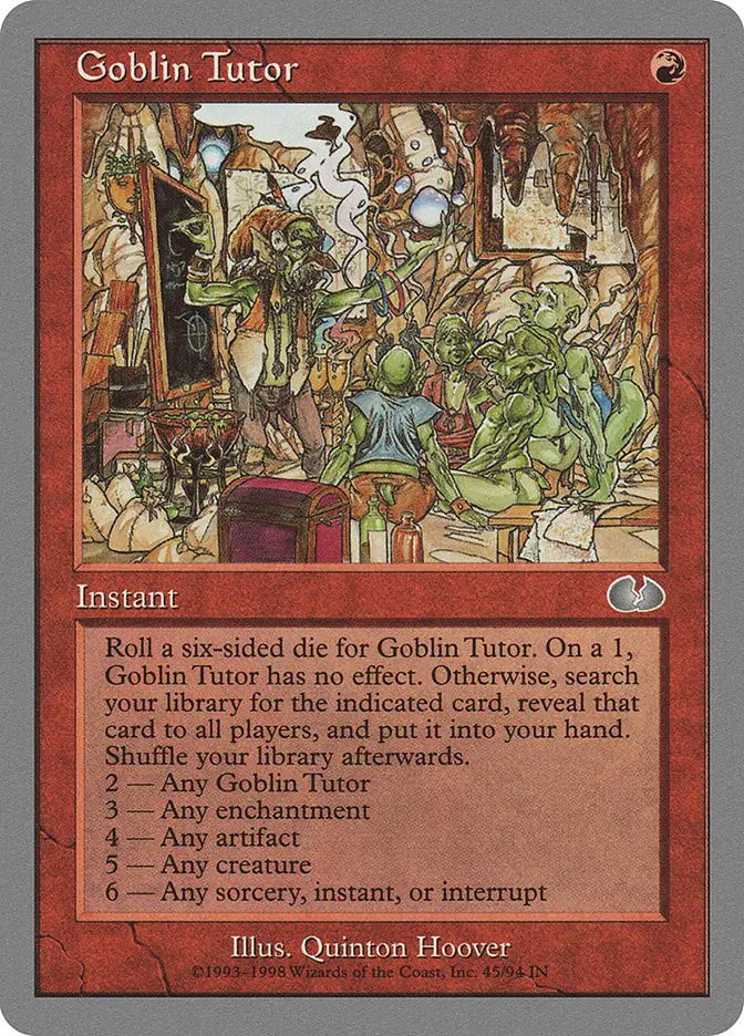 Goblin Tutor (Unglued)