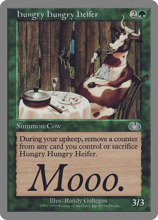 Hungry Hungry Heifer (Unglued)