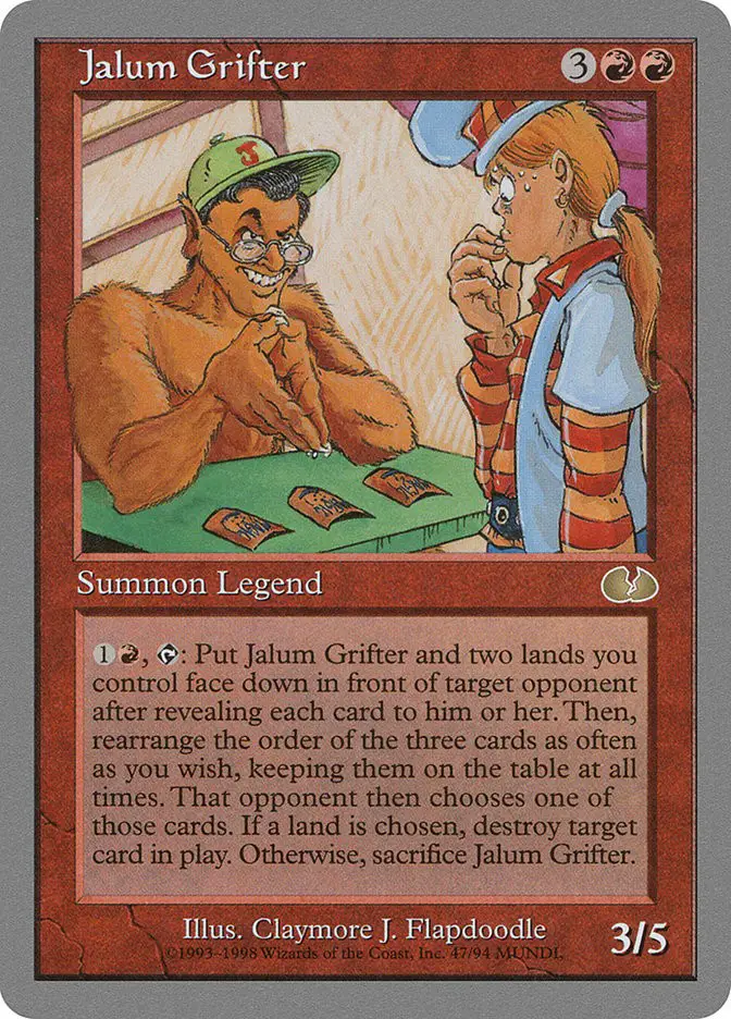 Jalum Grifter (Unglued)