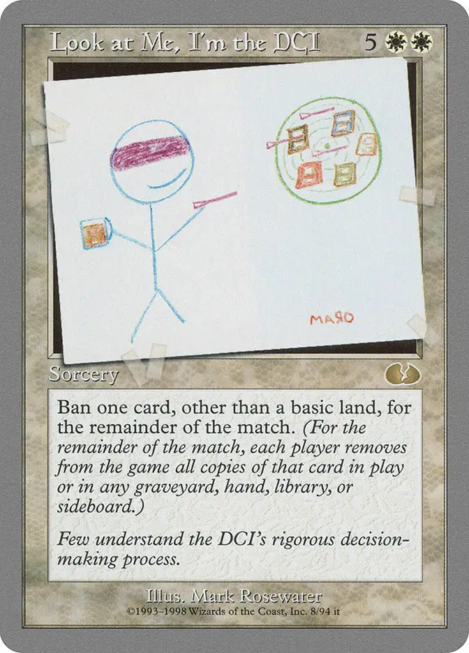 Look at Me  I m the DCI (Unglued)