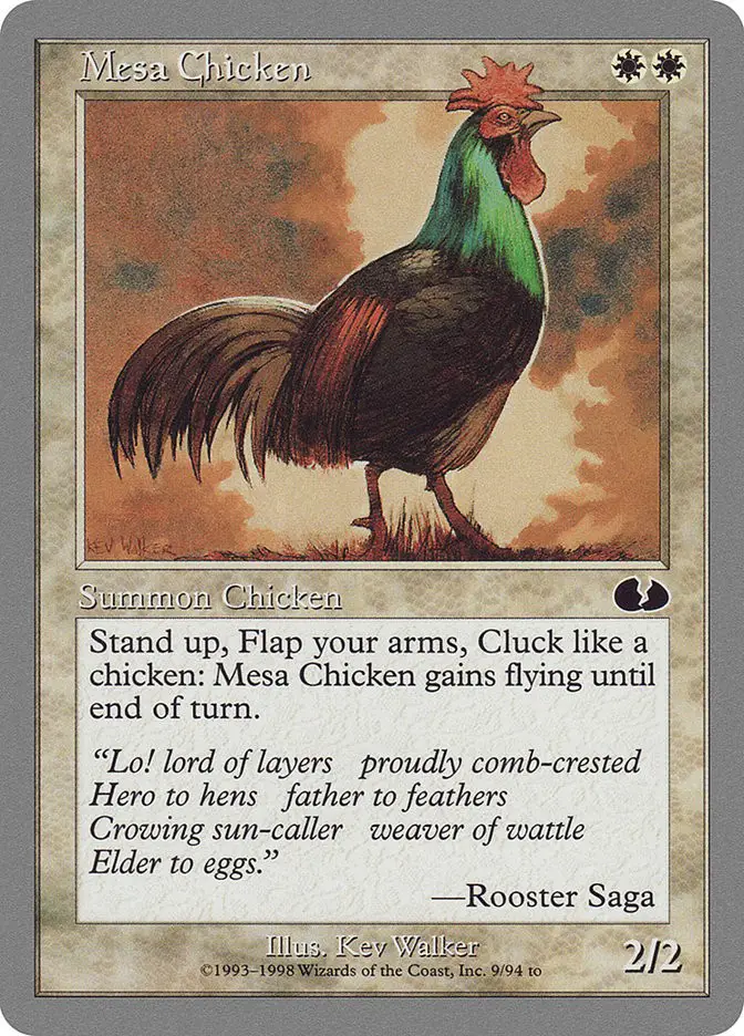 Mesa Chicken (Unglued)