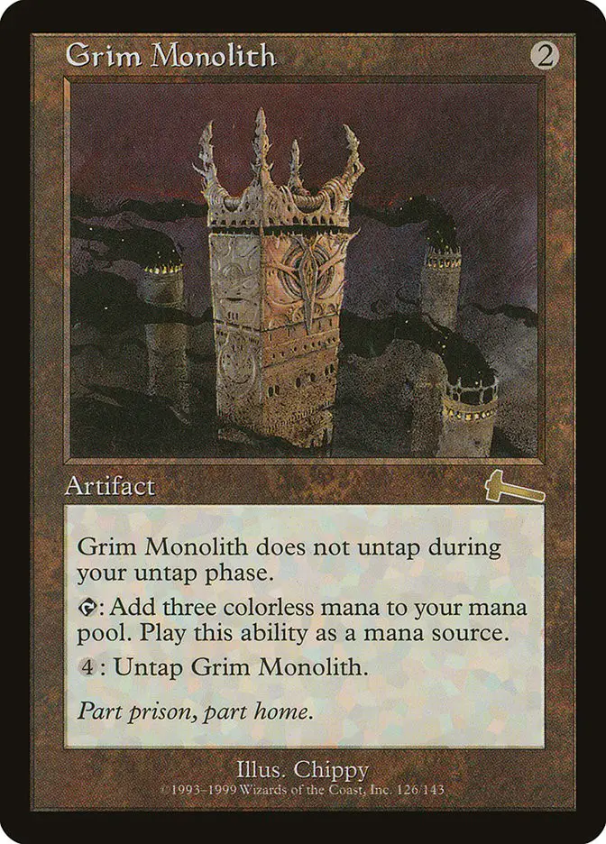 Grim Monolith (Urza
