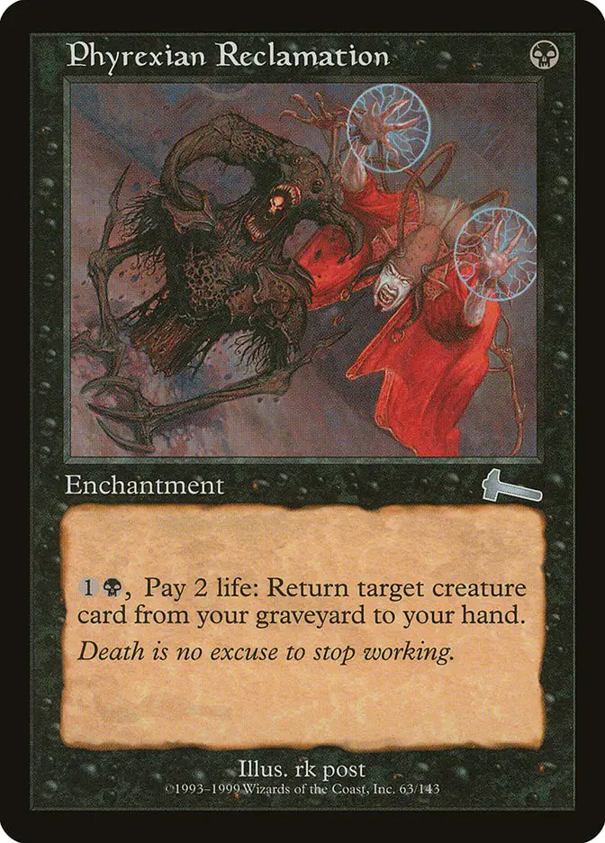 Phyrexian Reclamation (Urza