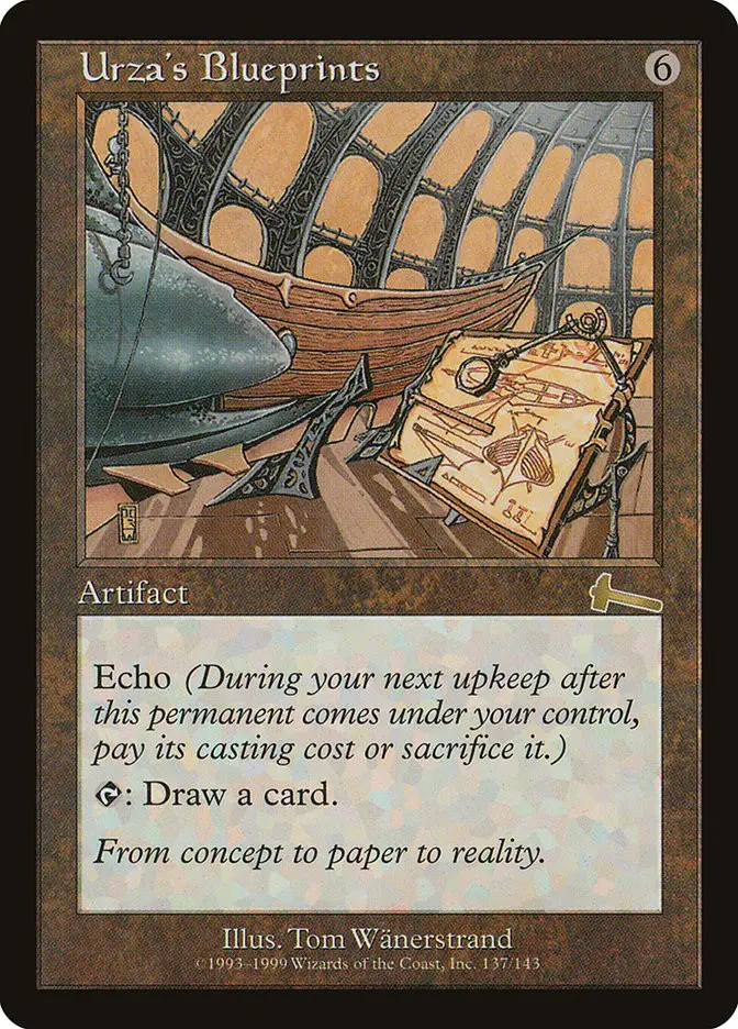 Urza s Blueprints (Urza
