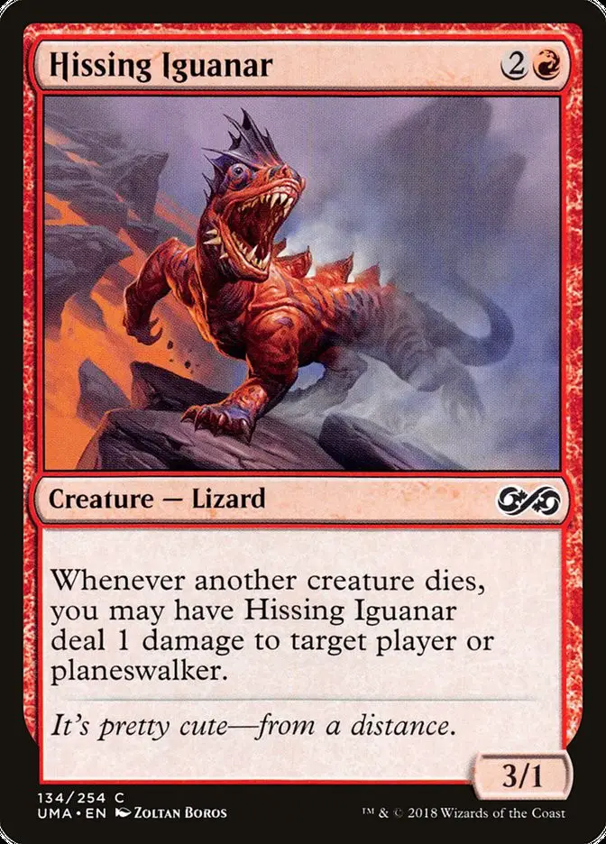 Hissing Iguanar (Ultimate Masters)