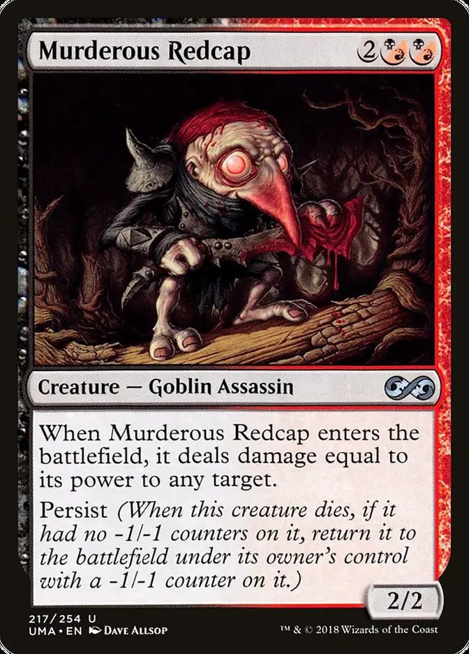 Murderous Redcap (Ultimate Masters)