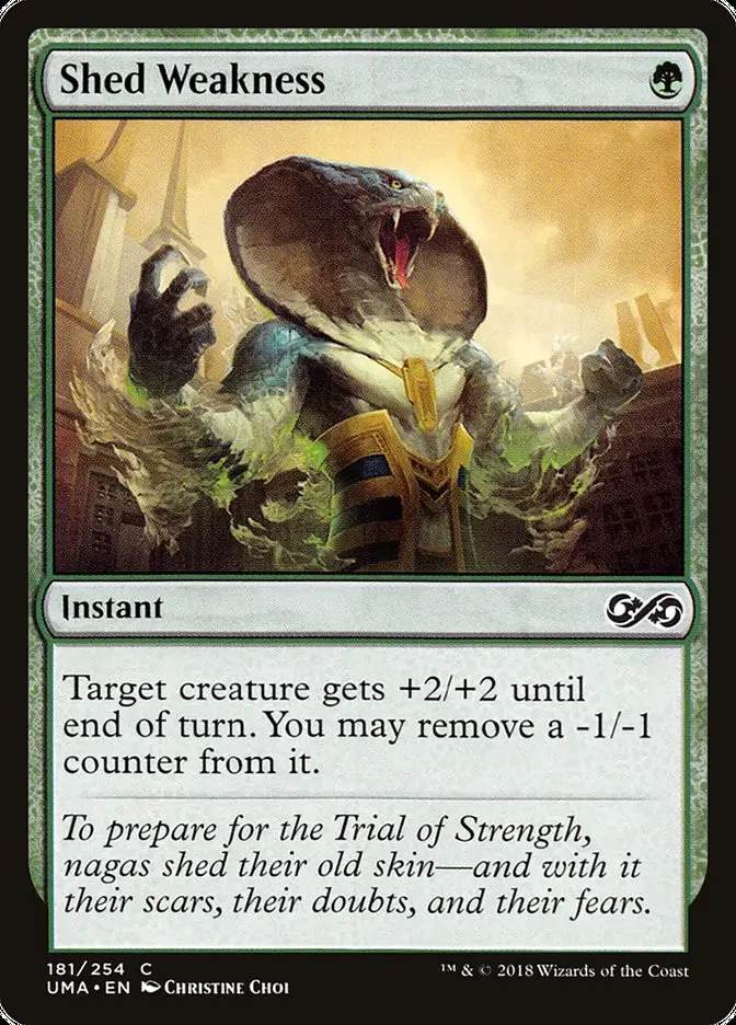 Shed Weakness (Ultimate Masters)