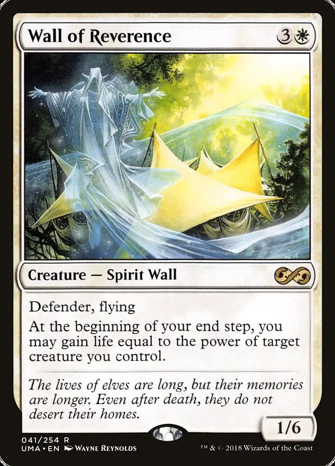 Wall of Reverence (Ultimate Masters)