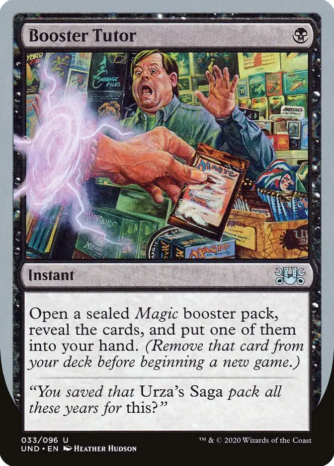 Booster Tutor (Unsanctioned)