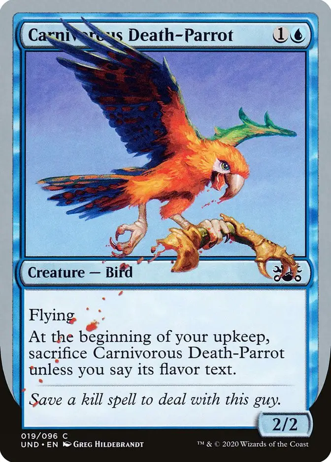 Carnivorous Death Parrot (Unsanctioned)