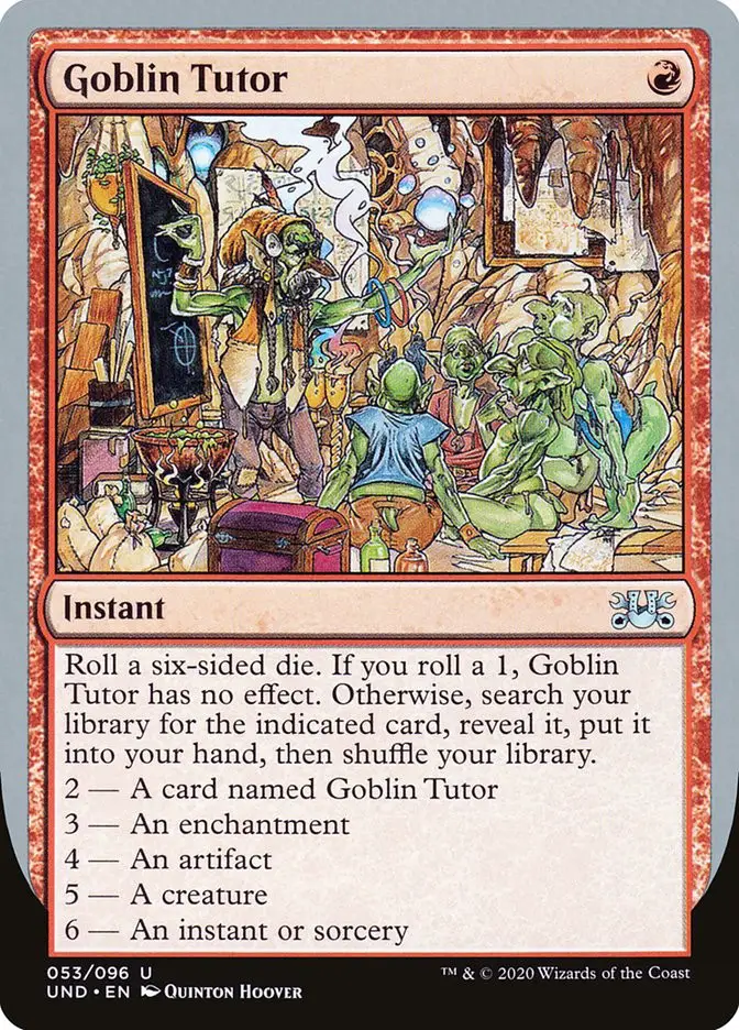 Goblin Tutor (Unsanctioned)