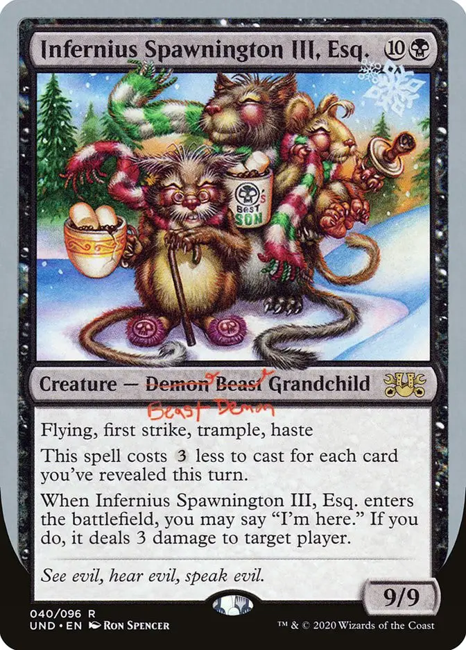 Infernius Spawnington III  Esq  (Unsanctioned)