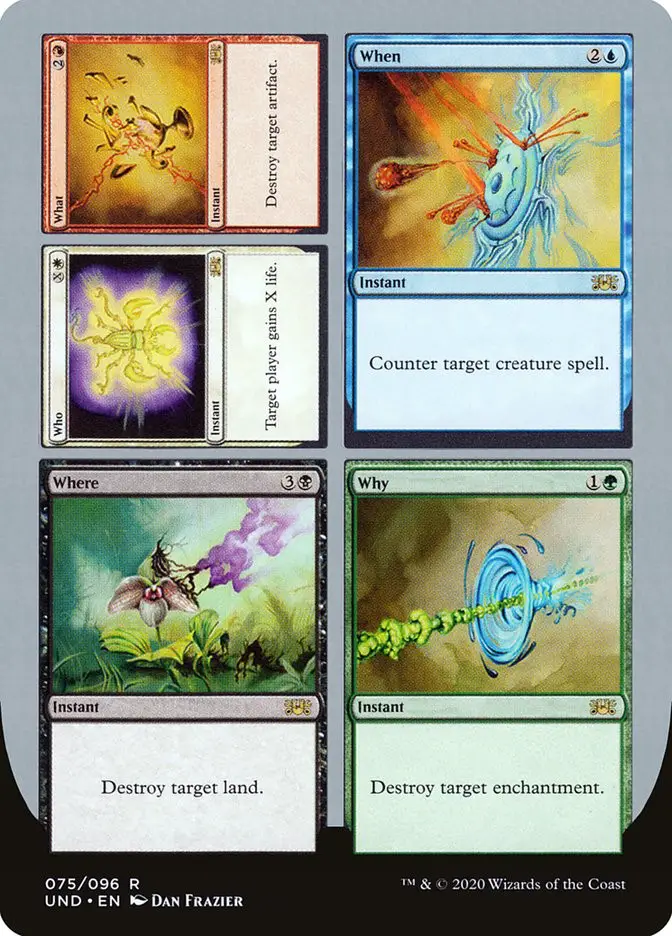 Who    What    When    Where    Why (Unsanctioned)