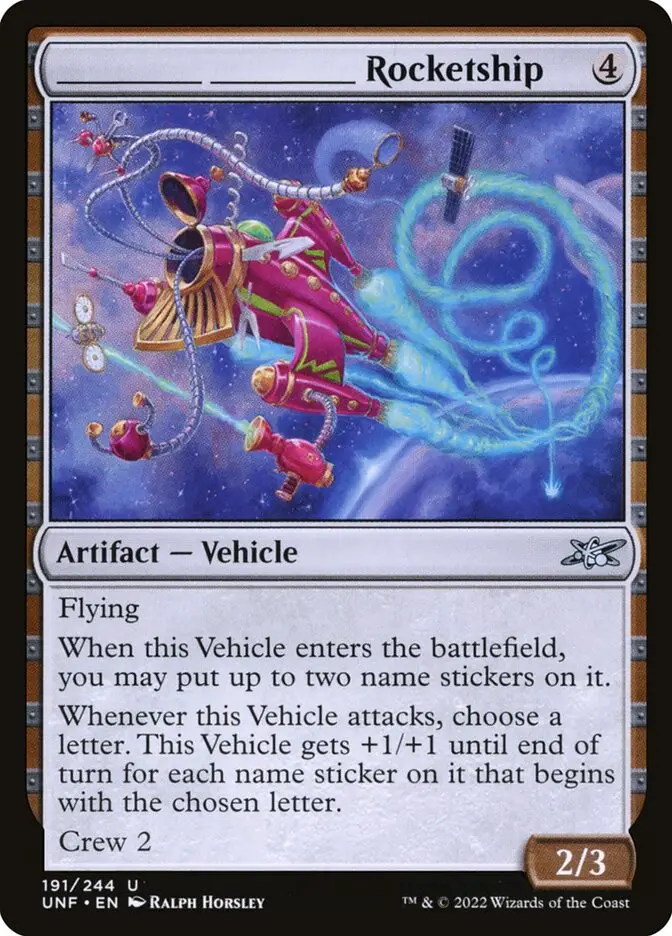             Rocketship (Unfinity)