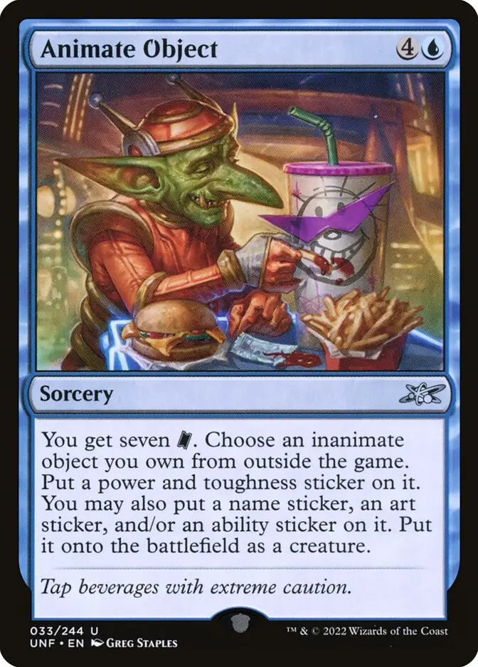 Animate Object (Unfinity)