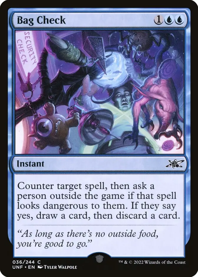 Bag Check (Unfinity)