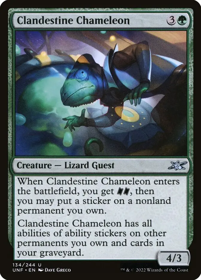 Clandestine Chameleon (Unfinity)