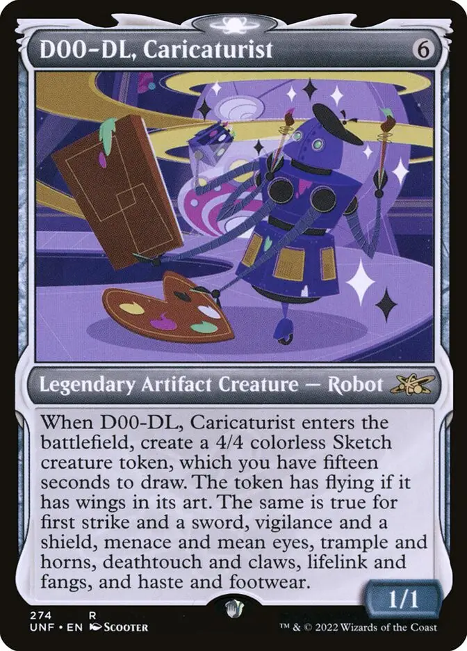 D00 DL  Caricaturist (Unfinity)