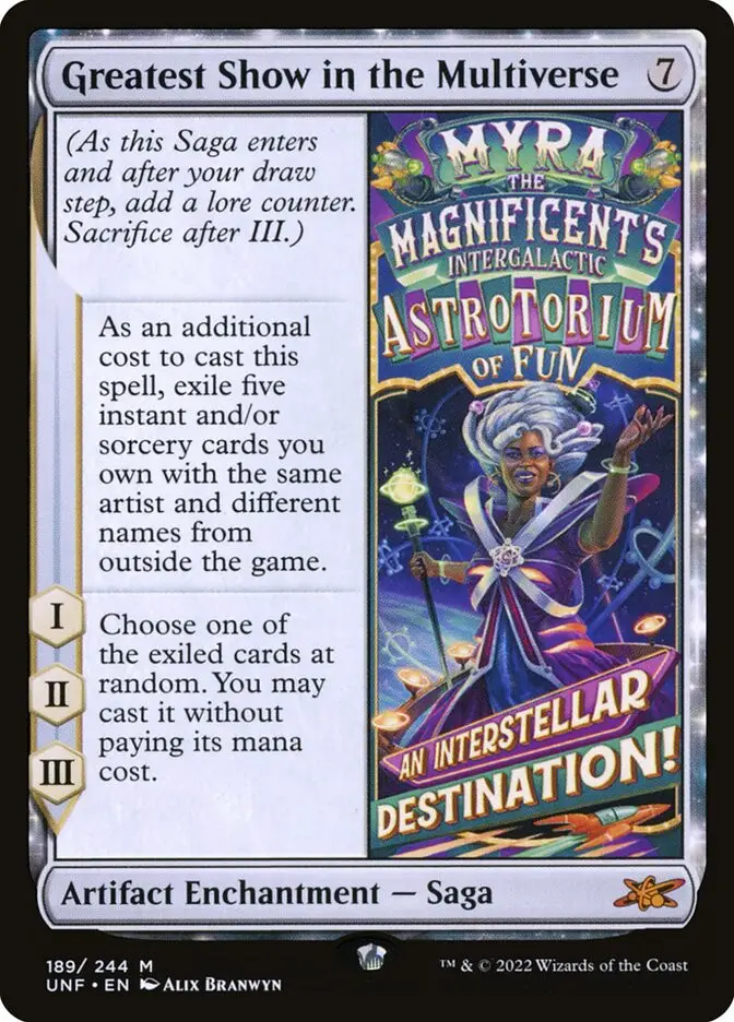 Greatest Show in the Multiverse (Unfinity)