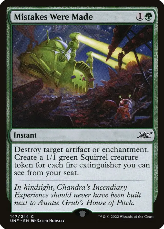 Mistakes Were Made (Unfinity)