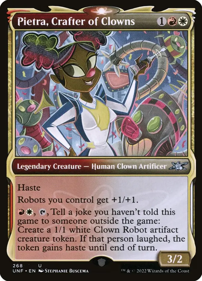 Pietra  Crafter of Clowns (Unfinity)