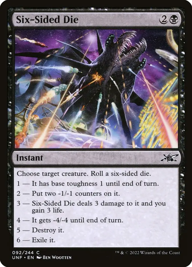 Six Sided Die (Unfinity)