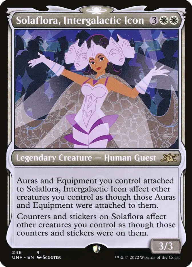 Solaflora  Intergalactic Icon (Unfinity)