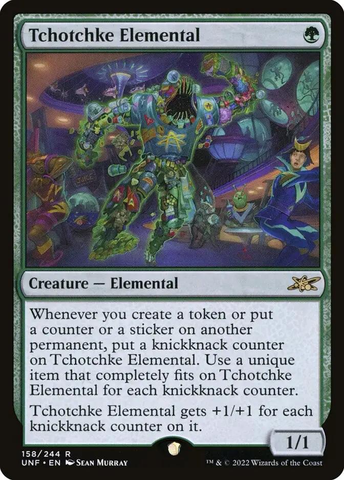 Tchotchke Elemental (Unfinity)