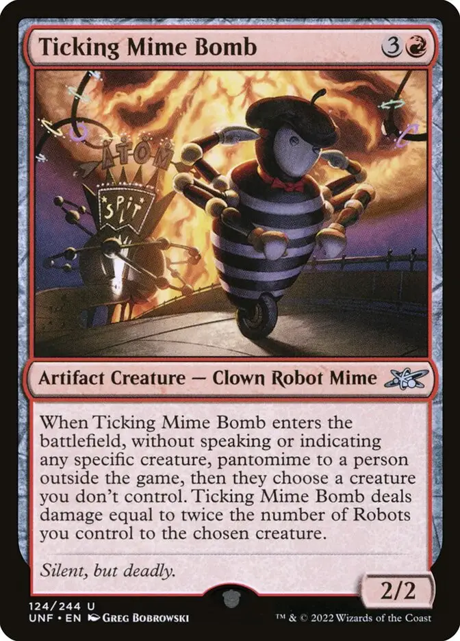 Ticking Mime Bomb (Unfinity)