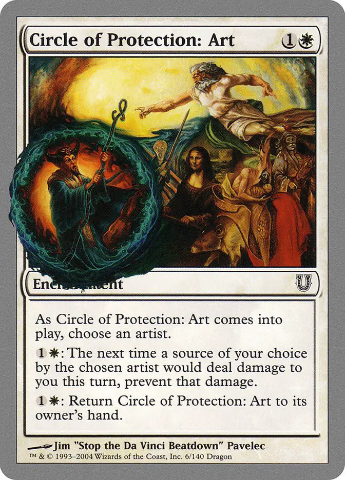 Circle of Protection  Art (Unhinged)