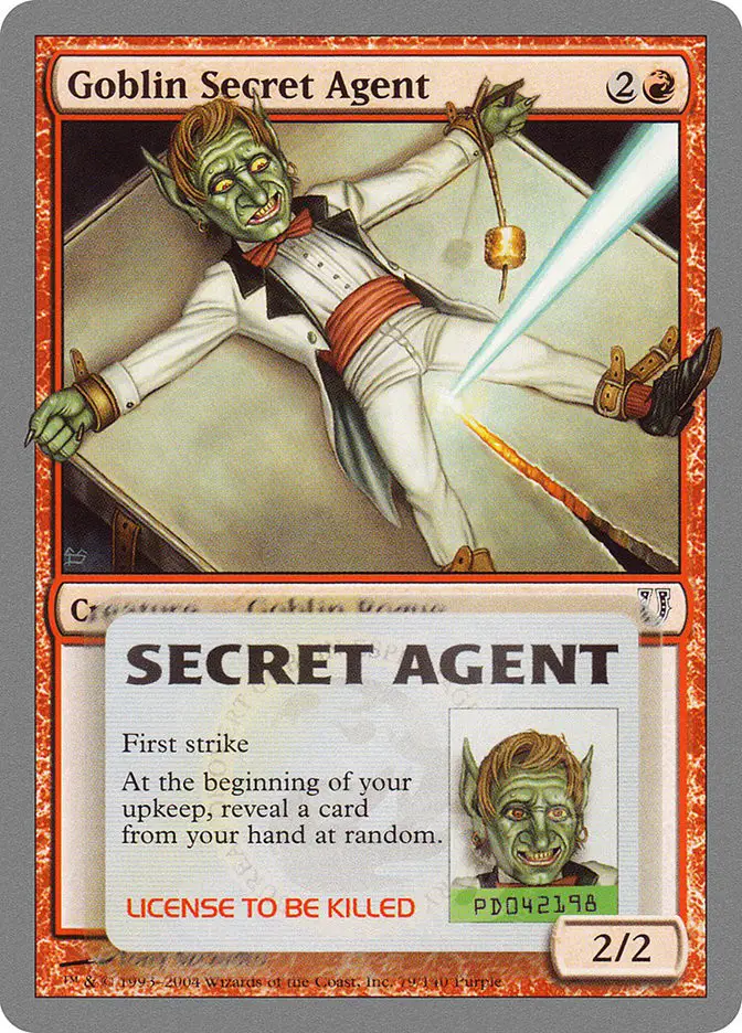 Goblin Secret Agent (Unhinged)