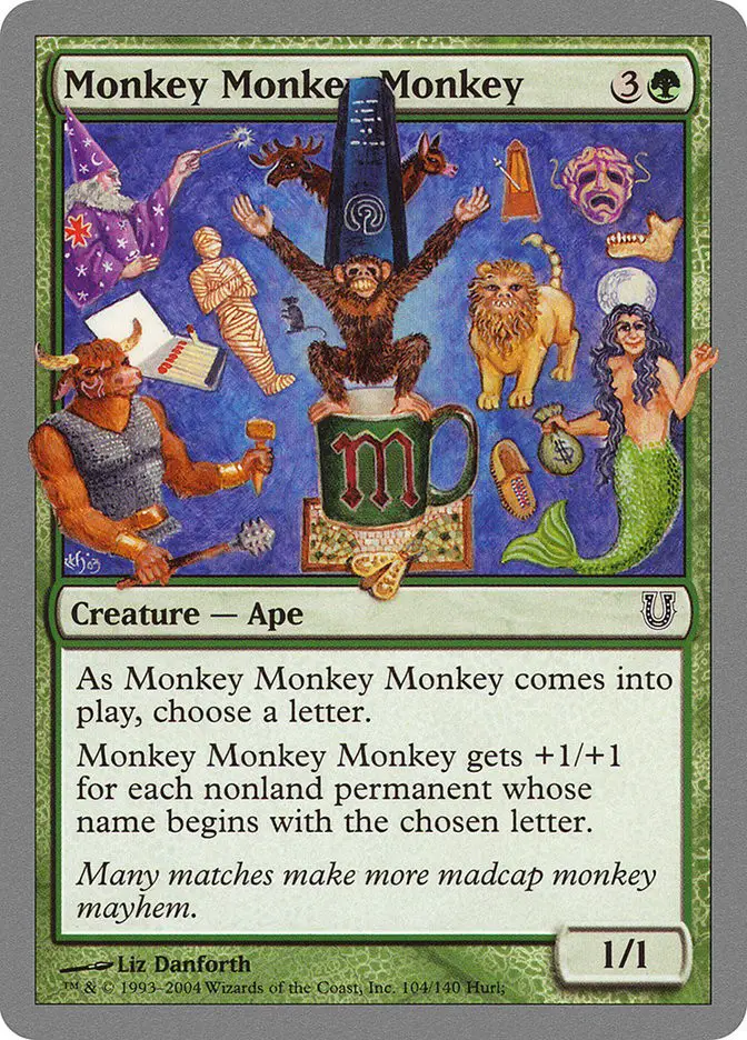 Monkey Monkey Monkey (Unhinged)