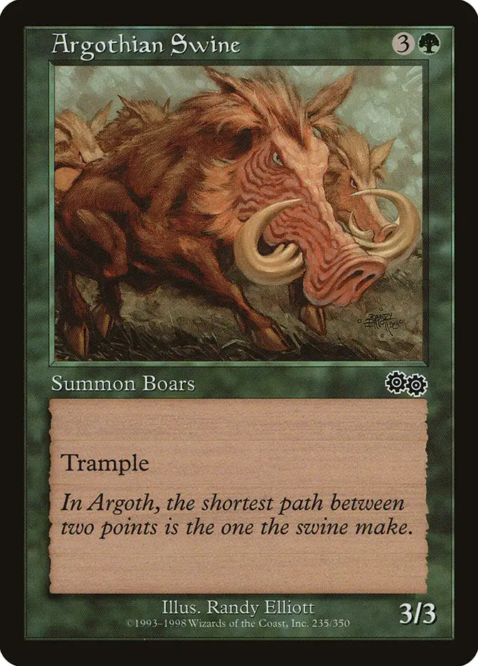 Argothian Swine (Urza