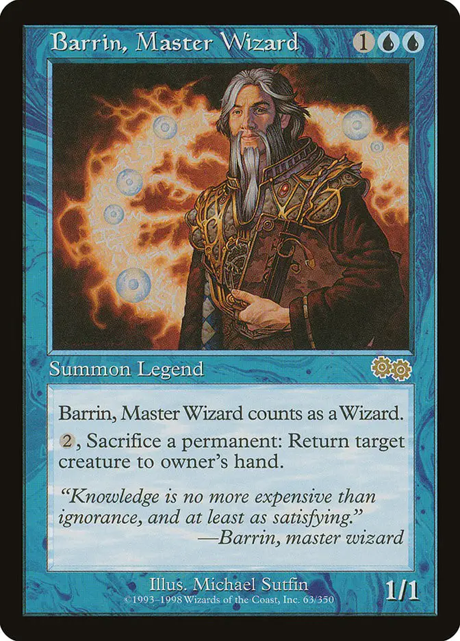 Barrin  Master Wizard (Urza