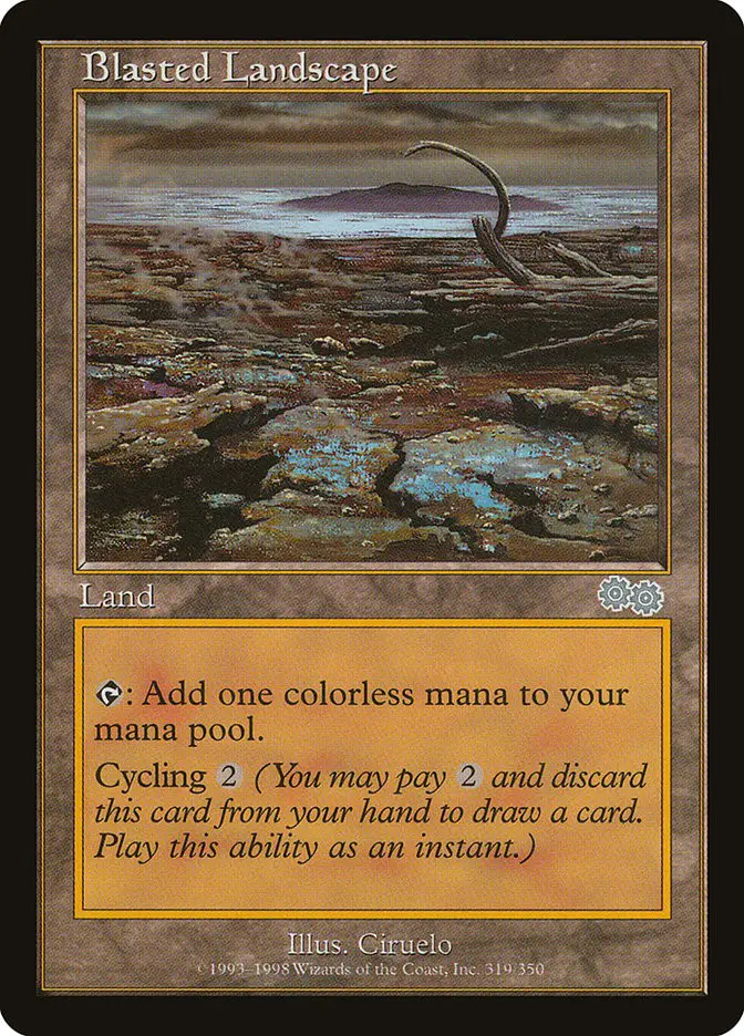 Blasted Landscape (Urza