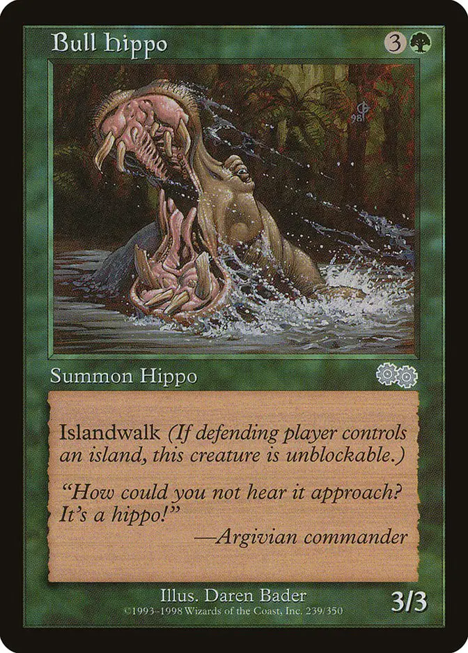 Bull Hippo (Urza